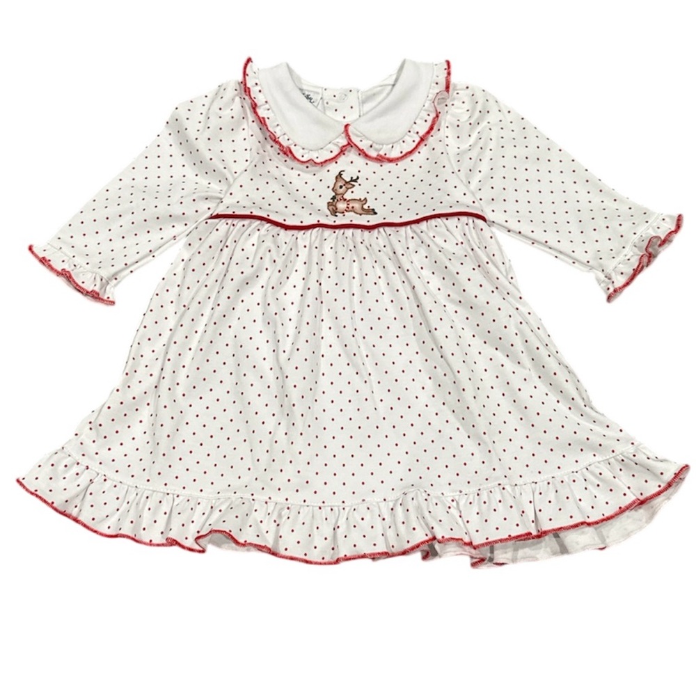 Magnolia Baby NWT Reindeer Dress Sz 6m
